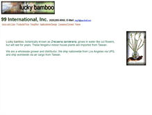 Tablet Screenshot of luckybamboo.com